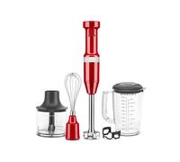 KitchenAid Corded Hand Blender With Accessories Empire Red