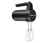 KitchenAid 5KHMB732BBM 7 Speed Cordless Hand Mixer, Matte Black