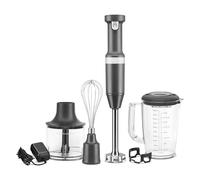 KitchenAid Cordless Variable Speed Hand Blender with Chopper and Whisk Attachment - KHBBV83