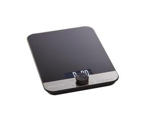 KitchenAid Digital Glass Top Kitchen Scale, 5kg and 5000ml Capacity | Digital Food Scale, Tempered Glass Surface, Easy to Read Backlit Screen, Add and Weigh Tare Function, Battery Powered