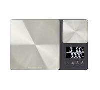 KitchenAid Dual Platform Digital Kitchen Scale, 11 pound capacity, Black