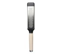 KitchenAid Fine Etched Cheese Grater, Two-Way Paddle Grater, Stainless Steel and Dishwasher Safe - Almond Cream