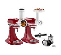 KitchenAid Food Meat Grinder Salad Vegetable Slicer Shredder Stand Mixer Attachment Set KSM2VSGA