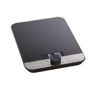 KitchenAid Global Digital Glass Kitchen Scales Black 5000g
