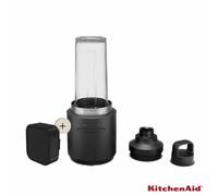 Kitchenaid Go Cordless Personal Blender 473Ml With 12V Battery, Usb-C Charging, Stainless Steel Blades, Travel Lid, Black