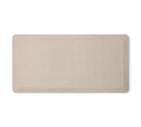 KitchenAid Gourmet Series Kitchen Comfort Gel Mat, Solid Basketweave, Milkshake Tan, 20"x39"