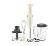 KitchenAid Hand Blender with Accessories - Almond Cream 5KHBV83BAC