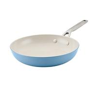 KitchenAid Hard Anodized Ceramic Nonstick Frying Pan/Skillet, 10 Inch, Blue Velvet