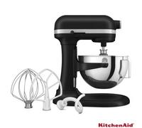 Kitchenaid Heavy Duty Stand Mixer 5.2L, Bowl-Lift, 11 Speeds, Cast Iron Black, Metal Gears, Attachments, 5Ksm55Sxxbbm