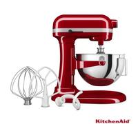 Kitchenaid Heavy Duty Stand Mixer 5.2L, Bowl-Lift, 11 Speeds, Cast Iron Red, Metal Gears, Attachments, 5Ksm55Sxxber