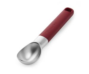 KitchenAid Ice Cream Scoop, Empire Red, 21cm - Red - Stainless Steel - Ice Cream Scoop
