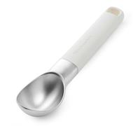 KitchenAid Ice Cream Scoop, Porcelain White, 21cm - White - Stainless Steel - Ice Cream Scoop