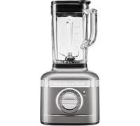 KitchenAid K400 Artisan 1.4 L Tabletop blender 1200 W Silver | Smoothies, soups and crushed ice with 3 programs and 5 speeds; asymmetric blades, robust metal base