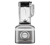 KitchenAid K400 Artisan Blender - Medallion Silver | 1.4 L Glass Jar, 5 Variable Speeds, 3 Preset Programs & Pulse, Die-Cast Metal Base - 5KSB4026BMS