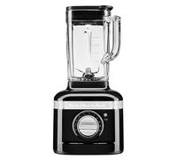 KitchenAid K400 Artisan Blender - Onyx Black | 1.4 L Glass Jar, 5 Variable Speeds, 3 Preset Programs & Pulse, Die-Cast Metal Base - 5KSB4026BOB