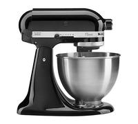 KitchenAid K45SSOB Classic 4.5 Quart Stand Mixer, Onyx Black