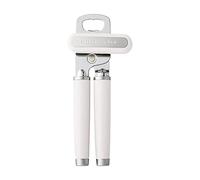 KitchenAid KE199OHWHA Classic Multifunction Can Bottle Opener, Plastic Stainless Steel, White