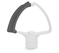 KitchenAid KFE35T Flex Edge Beater Accessory, Aluminum, White