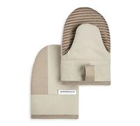 KitchenAid Kitchen Aid Beacon Mini Oven Mitt Set, 5.5"x8", Milkshake/Beige