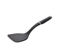 KitchenAid KO001OHOBA Gourmet Large Solid Turner, Plastic, Onyx Black