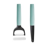 KitchenAid KQ355OHAQA Universal Peeler Set, Plastic, Aqua Sky