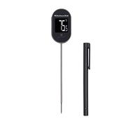 KitchenAid KQ904 Digital Instant Read Kitchen and Food Thermometer, Temperature Range: -40F to 482F, Black