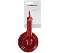 KitchenAid Universal Measuring Cups Set, Measuring Spoons and Cups for Scale, Empire Red