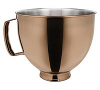KitchenAid KSM5SSBRC 5 Quart Tilt-Head Metallic Finish Stainless Steel Bowl, Radiant Copper