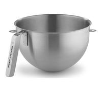 KitchenAid KSMC5QBOWL 5-Quart Mixing Bowl with J Hook Handle, Stainless Steel, NSF