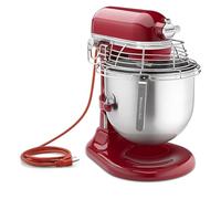 KitchenAid KSMC895ER 8-Quart Commercial Countertop Mixer with Bowl-Guard, 10-Speed, Gear-Driven, Empire Red