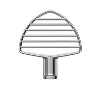 KitchenAid KSMPB7SSC Stainless Steel Pastry Beater Attachment for Commercial 8-Quart Bowl-Lift Stand Mixers (KSM8990 & KSMC895)