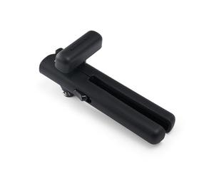 KitchenAid Locking Tin Opener, Matte Black Heavy Duty Manual Can Opener with Stainless Steel Blade, Tin Opener with Locking Mechanism, Kitchen Tool with Ergonomic Handle, 18cm