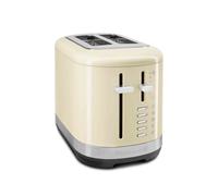 KitchenAid Manual Control 2 Slot Toaster in Almond Cream 5KMT2109BAC