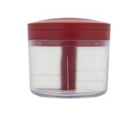 KitchenAid Manual Food Chopper, Multi-Use Food Processor, Pull Cord and Non-Slip Base for Easy Chopping, Empire Red