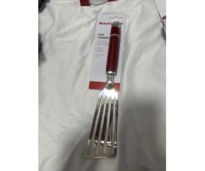 KitchenAid MasterClass KitchenCraft Stainless Steel Flex Turner Empire Red CHEAP