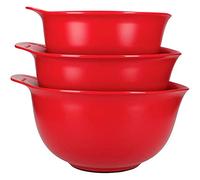 KitchenAid Set of 3 Mixing Bowls Empire Red