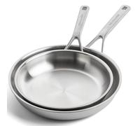 KitchenAid Multiply Frypan Set of 2 Uncoated: Frypan 24cm + Frypan 28cm