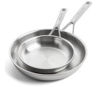 KitchenAid Multiply Frypan Set of 2 Uncoated: Frypan 20cm + Frypan 28cm
