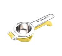 KitchenAid KQ070OHMEA No Mess Citrus Squeezer, Aluminum, Lemon