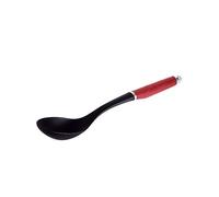 KitchenAid Nylon Basting Spoon - Empire Red | Integrated pour-over lip ensures precise serving and mess-free transferring of sauces directly from hot cookware.