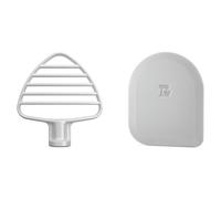 KitchenAid PASTRY BEATER FOR MEDIUM TILT-HEAD MIXERS 5KSMPB5W | Cuts cold butter into flour easily to produce light, flaky pastry; fits 4.3L and 4.8L tilt-head mixers.