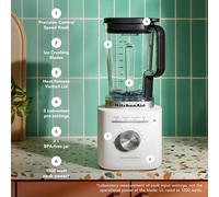 KitchenAid Pure Power Blender 1200W 21L Porcelain White
