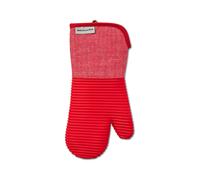 KitchenAid Ribbed Soft Silicone Oven Glove, Empire Red - Red