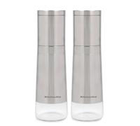 Kitchenaid Salt And Pepper Grinders Set Of 2 In Silver Silver One Size