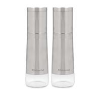 KitchenAid Salt and Pepper Grinders, Set of 2, Refillable and Adjustable Coarseness,