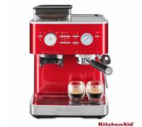 KitchenAid Espresso Coffee Machine - Candy Apple Red - 5KES6551BCA, Red