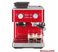 KitchenAid Espresso Coffee Machine - Candy Apple Red - 5KES6551BCA, Red