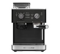 KitchenAid 5KES6551BBK Semi Automatic Espresso Machine with Burr Grinder - Cast iron black