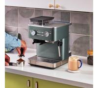KitchenAid Semi Automatic Espresso Machine with Burr Grinder - Juniper 5KES6551BJP