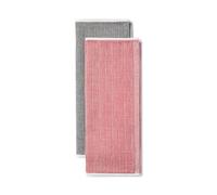 KitchenAid Set of 2 Tea Towels Empire Red and Charcoal Grey